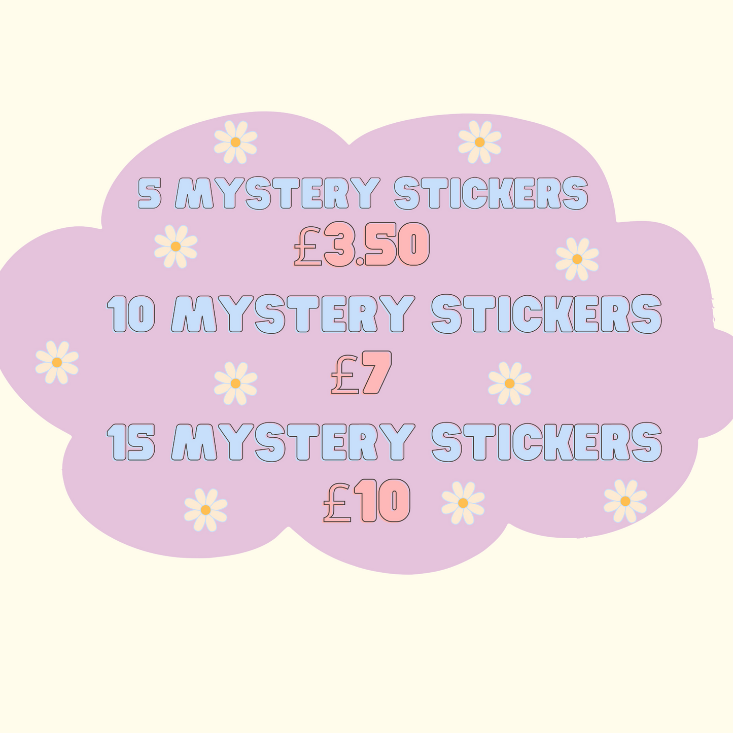 Mystery Sticker Bundle