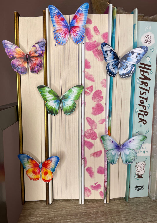 3D Butterfly Bookmark/Decor