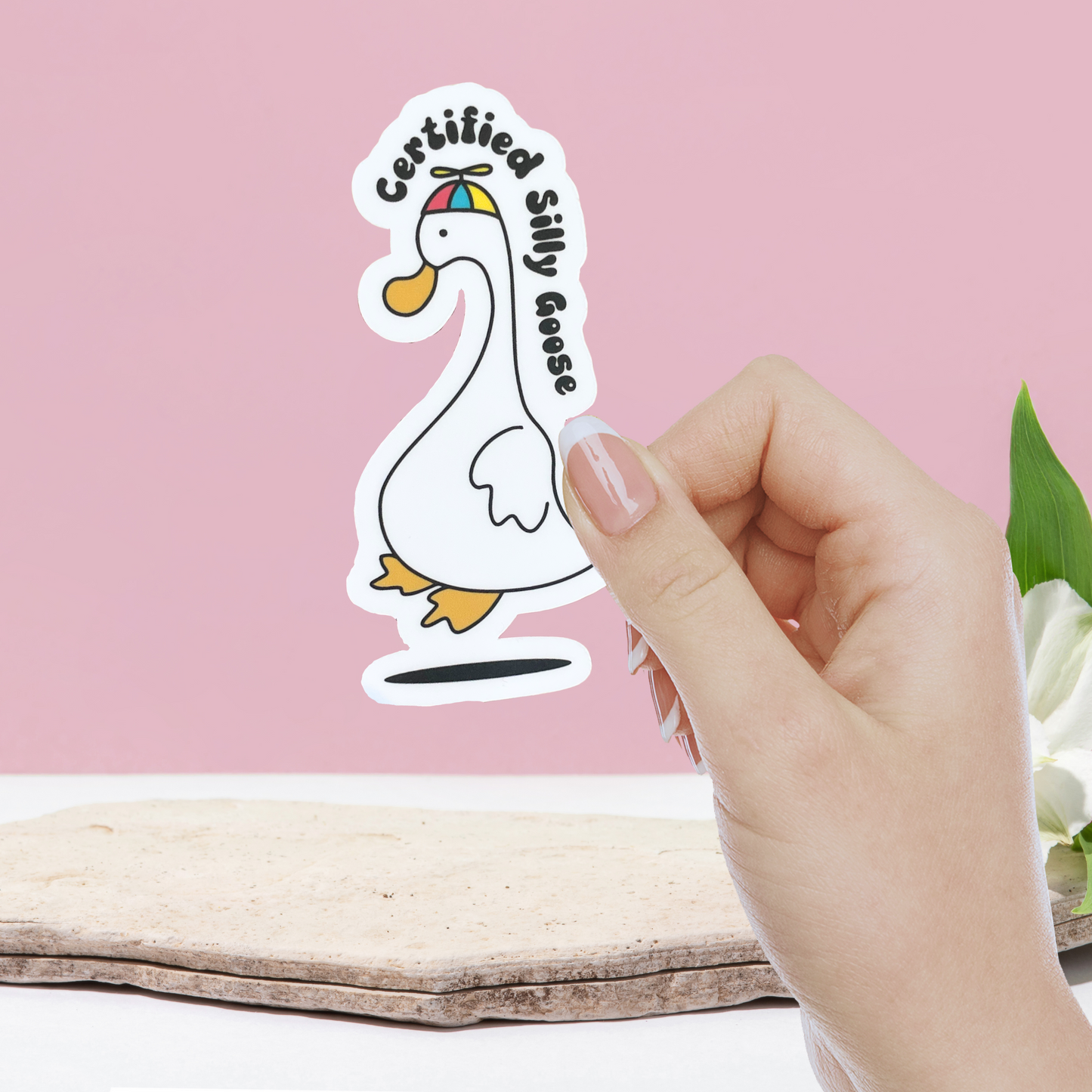 Certified Silly Goose Matte Sticker