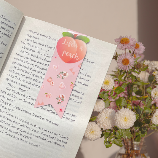 Life's a Peach Magnetic Bookmark