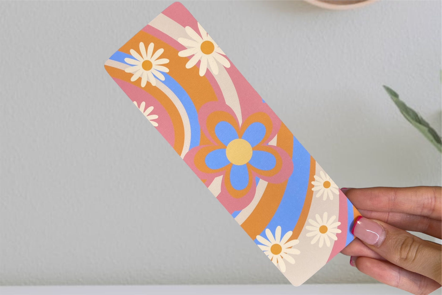 Groovy Flower Bookmark