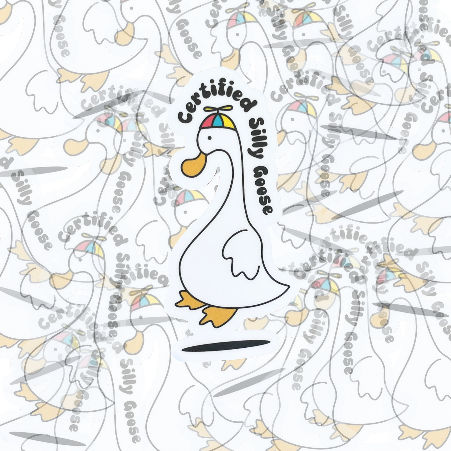 Certified Silly Goose Matte Sticker