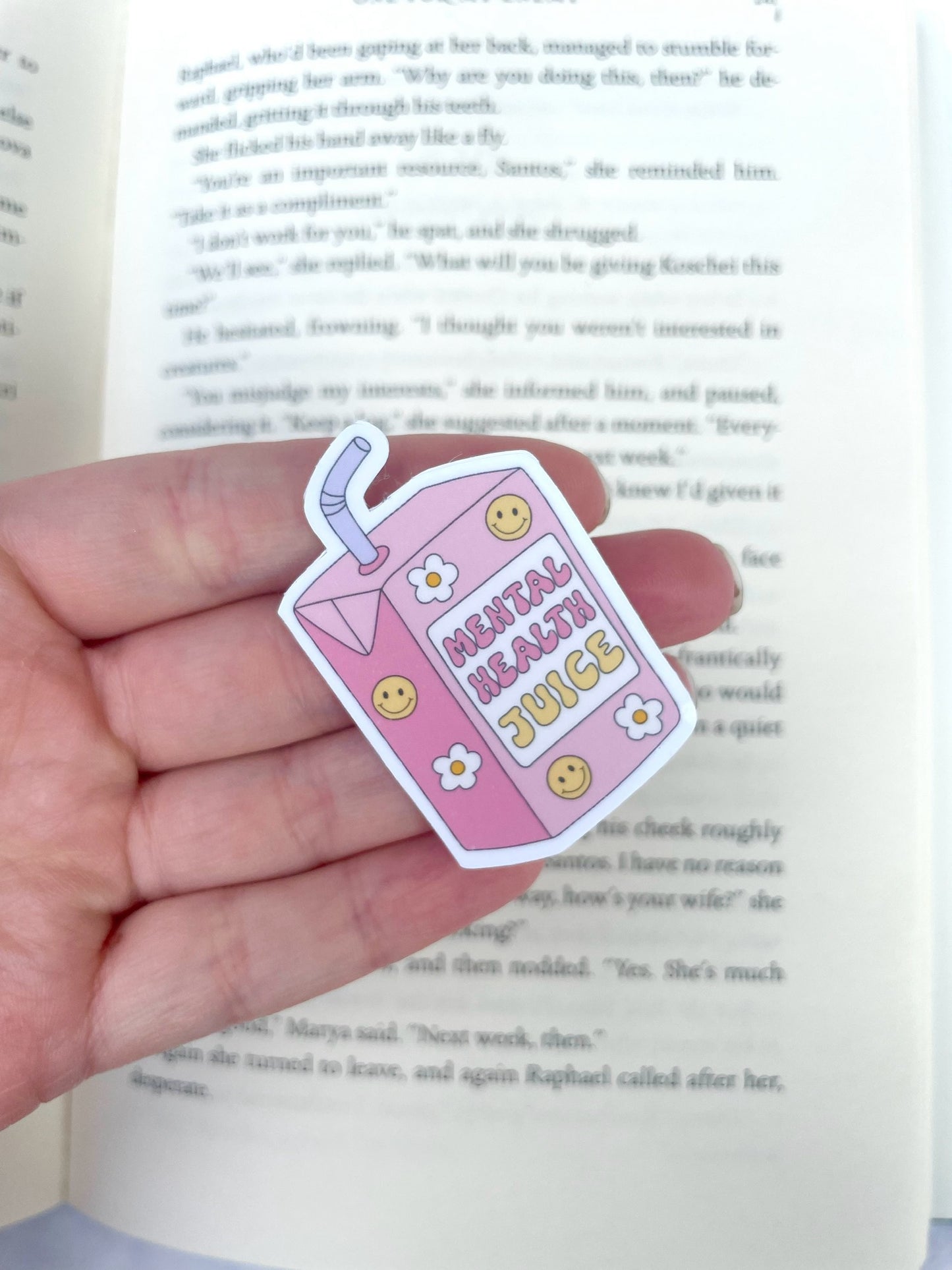 Mental Health Juice Sticker