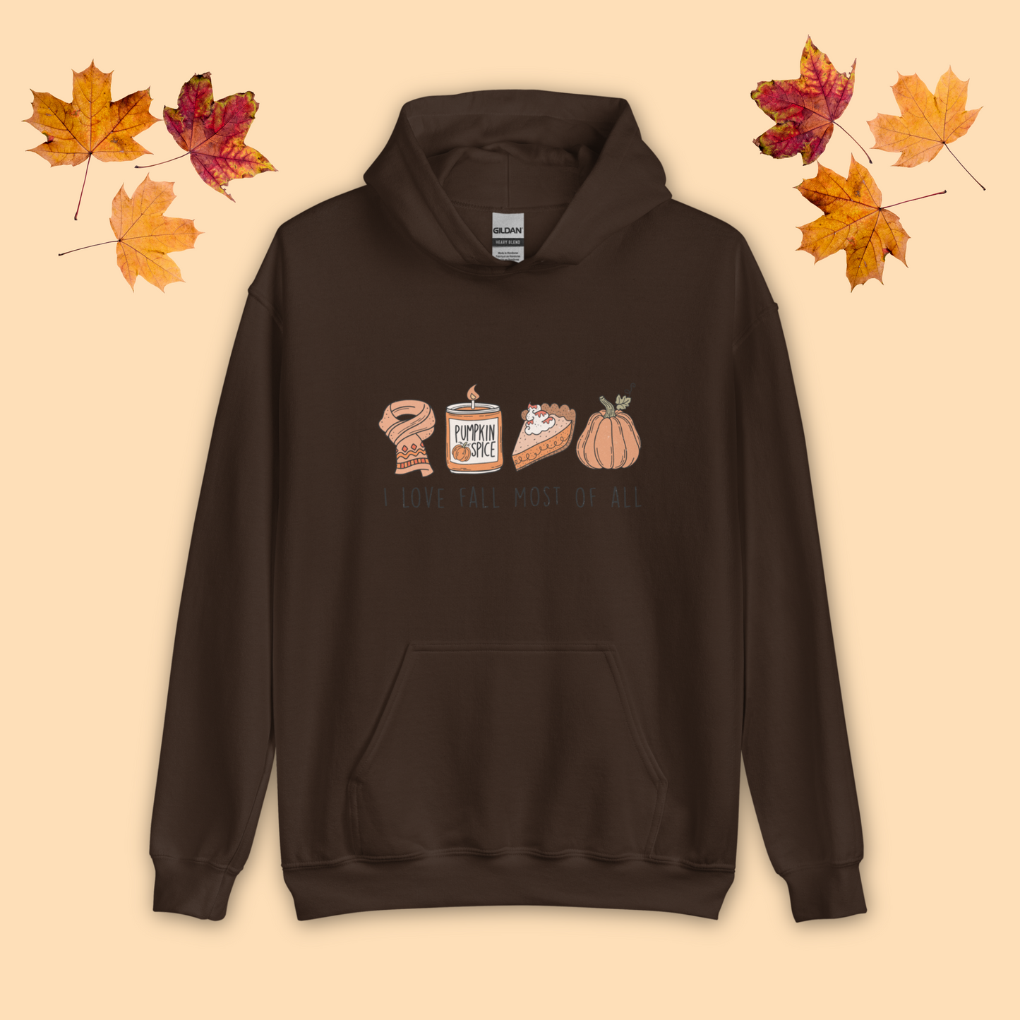 I Love Fall Hoodie