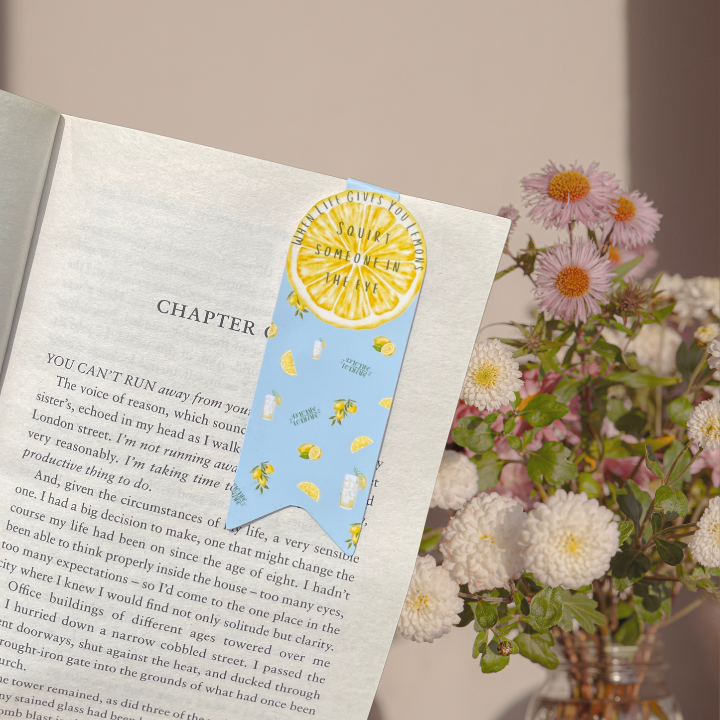 When Life Gives You Lemons Magnetic Bookmark