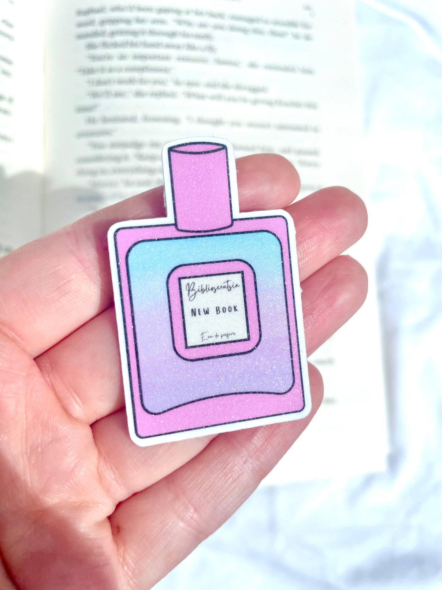 Biblioscentsia New Book Smell Perfume Glitter Sticker